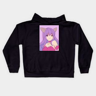 Cat Cat Zakuro Fanart Kids Hoodie